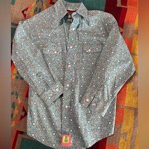 Rock & roll denim pearl snap